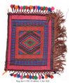 22493y = 36x28 cm Suzuni Kilim Cushion